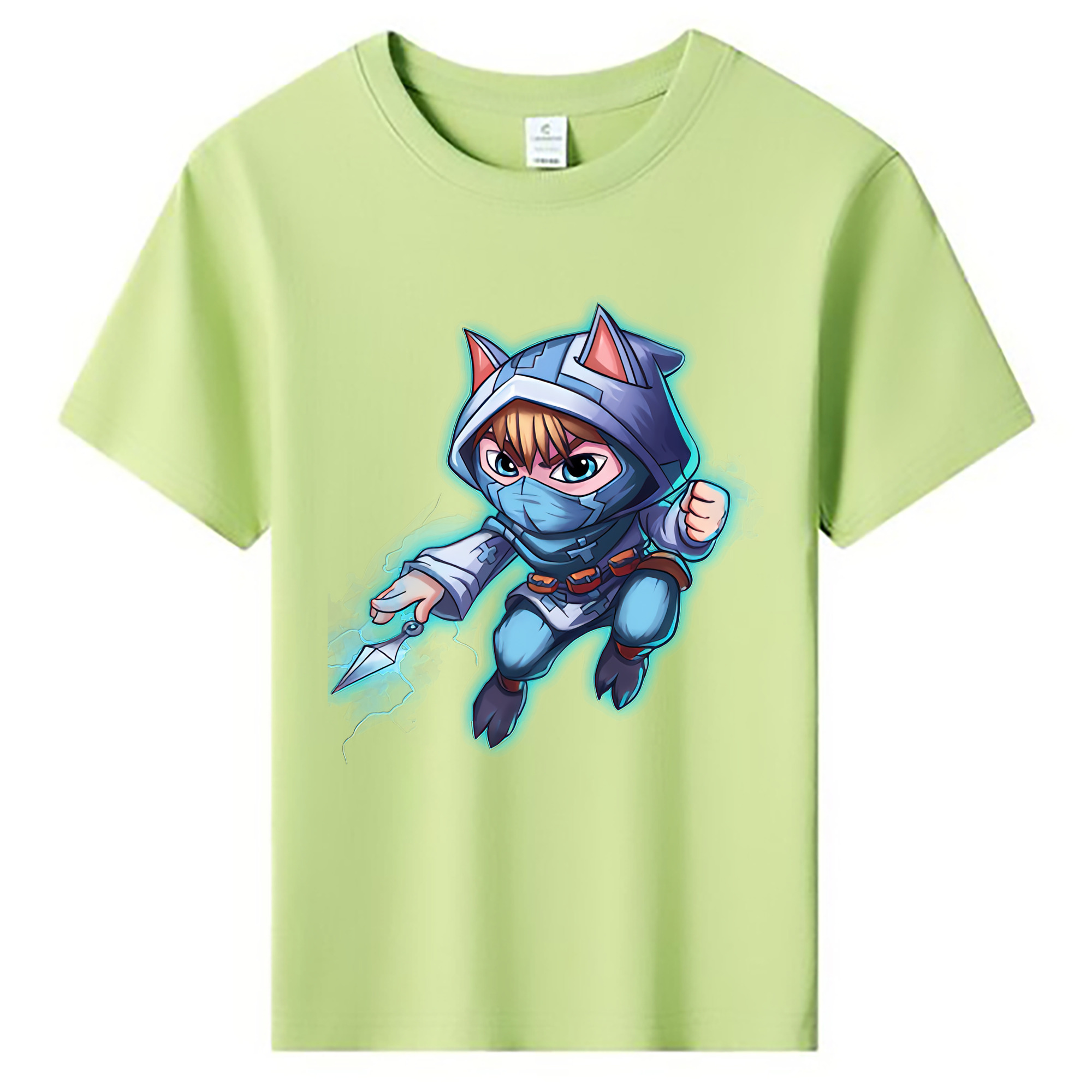 （画像用） リーグ・オブ・レジェンド League of Legends LOL 綿100％キッズTシャツ（フロントプリント）